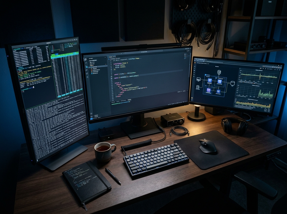 RAIN07 Engineering Workstation — Full-Stack Web Development and Linux Infrastructure Environment